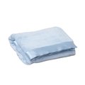 Towelsoft Satin Trim Tahoe Microfleece Soft Baby Blanket, Blue Kids-Blanket-KP1706-Blu
